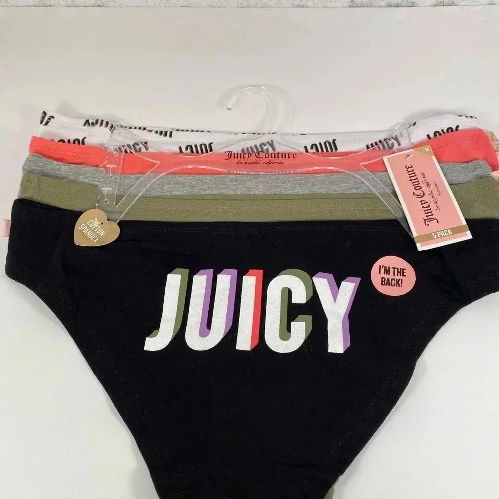 🆕 Juicy Couture Muti-Colored Bikini Panty Set